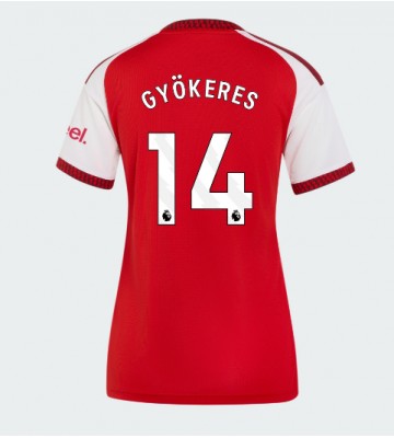 Arsenal Viktor Gyokeres #14 Replika Hemmatröja Damer 2026-27 Kortärmad